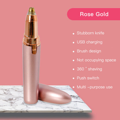 💖 LAST DAY 50% OFF! ✨ Electric Eyebrow Trimmer - Painless Hair Removal with 2 Speed Settings & LED Display for Precise Shaping 🌸🔧