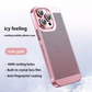 New Heat Dissipation Plating Fine Hole Protector Phone Case