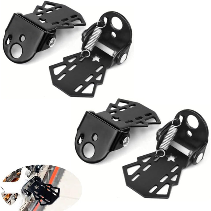 ✨Bicycle Rear Pedals Metal Plate Footrest Accessories