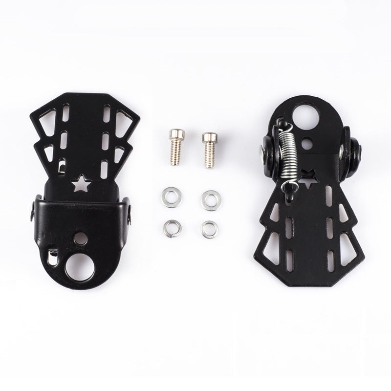 ✨Bicycle Rear Pedals Metal Plate Footrest Accessories