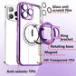 Magnetic Shockproof Phone Case with Rotatable Stand