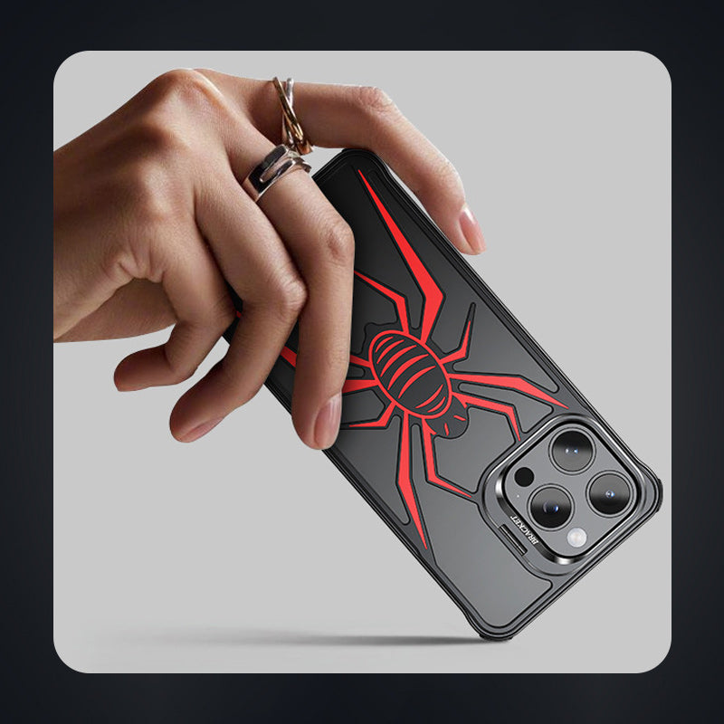 Spider Case With Metal Lens Bracket for iPhone（50% OFF）