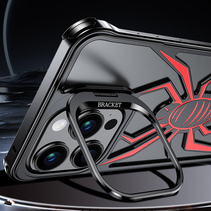 Spider Case With Metal Lens Bracket for iPhone（50% OFF）