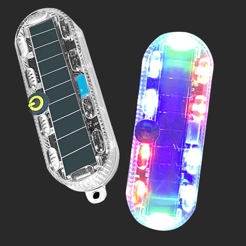 Anti-tailgating Solar LED Strobe Light