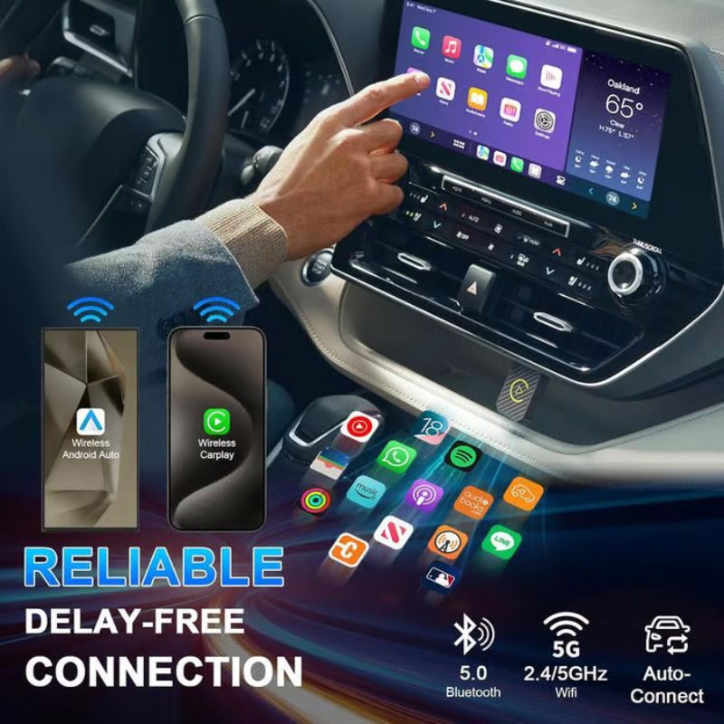 Mini Wireless CarPlay Adapter（50% OFF）