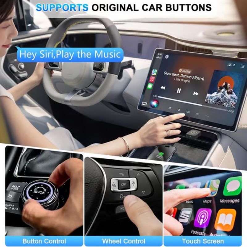 Mini Wireless CarPlay Adapter（50% OFF）