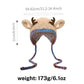 🎄🦌Original design Festive Christmas Antler Hat🧶🎁