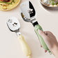 2-in-1 Non-Slip Durable Spatula Tongs