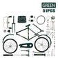 1: 10 Simulation Mini DIY Retro Bicycle Model Ornament