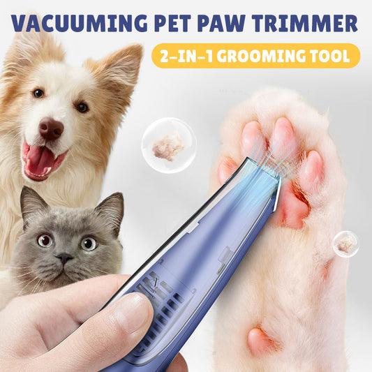 2-in-1 Pet Grooming Clipper with Vacuum