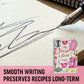 104 Sheets Notebook for Recipes