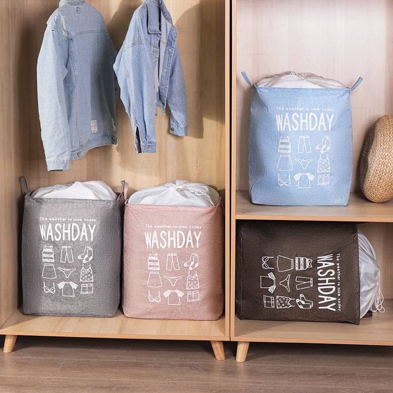 【Buy 1 Get 1 Free】Extra Large Drawstring Storage Basket（50% OFF）