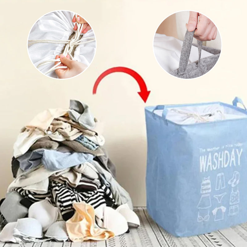 【Buy 1 Get 1 Free】Extra Large Drawstring Storage Basket（50% OFF）