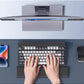 Keyboard Wrist Rest Pad Support With Desktop Partition Storage Case