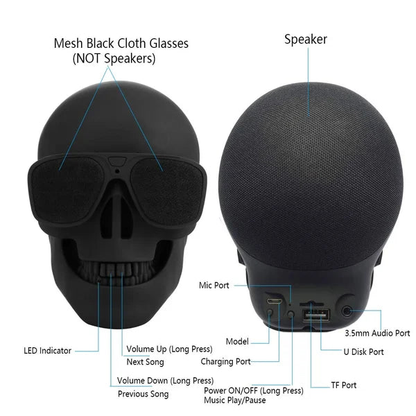 Skeleton Bluetooth Speaker