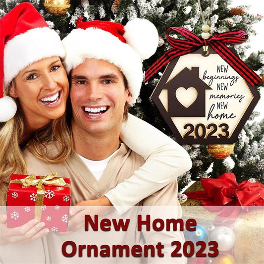 New Home Ornament,2023 Christmas Holiday