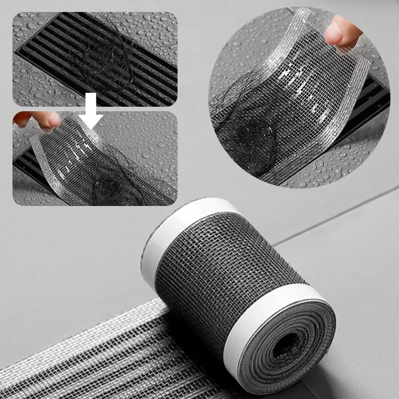 Self-adhesive floor drain stickers