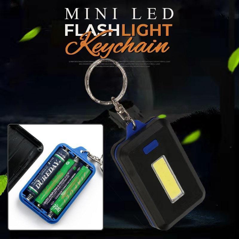 Mini LED Flashlight Keychain