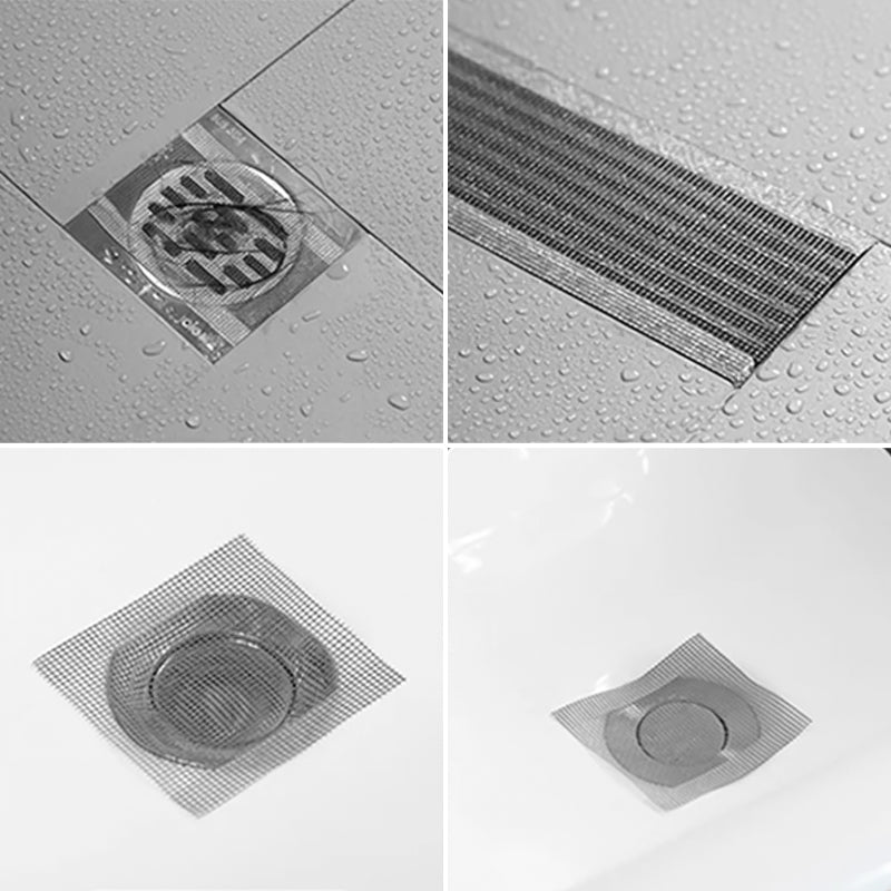 Self-adhesive floor drain stickers