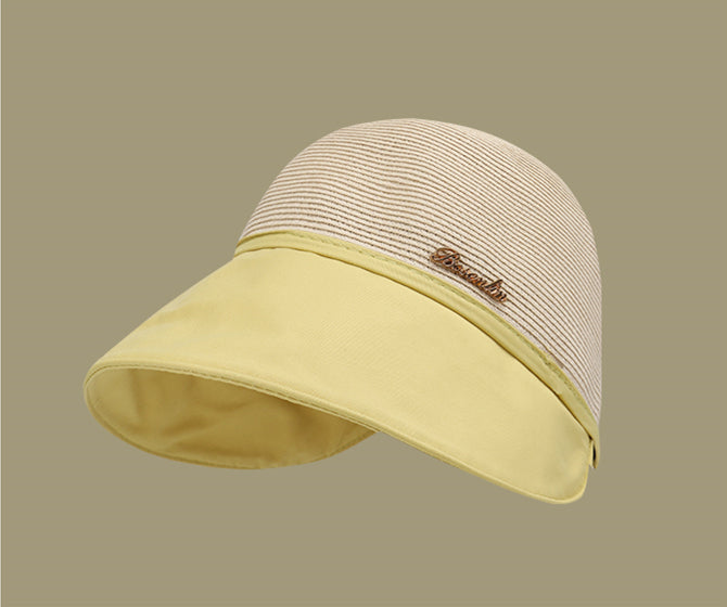 Large-brim women's sun hat in Summer