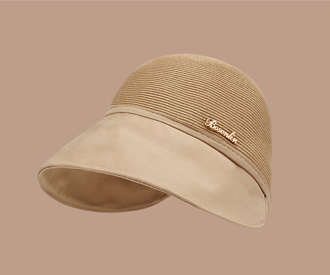 Large-brim women's sun hat in Summer