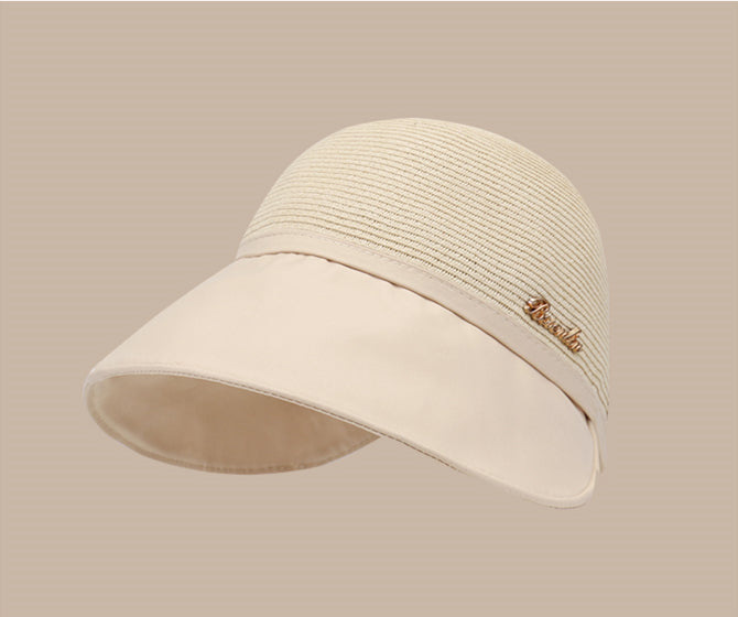 Large-brim women's sun hat in Summer