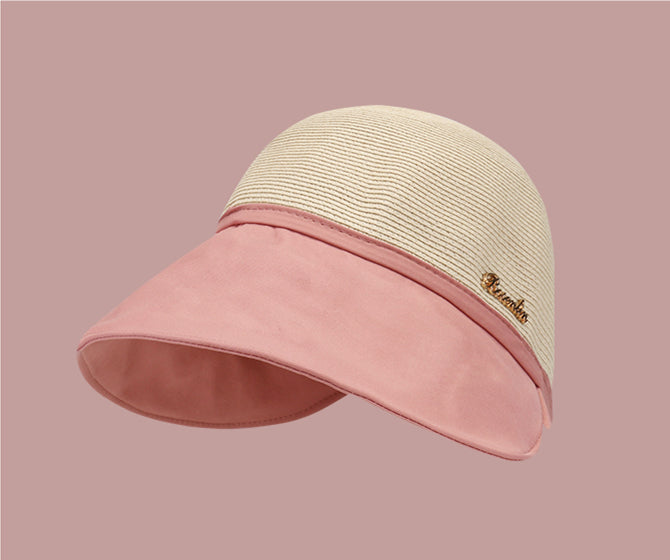 Large-brim women's sun hat in Summer