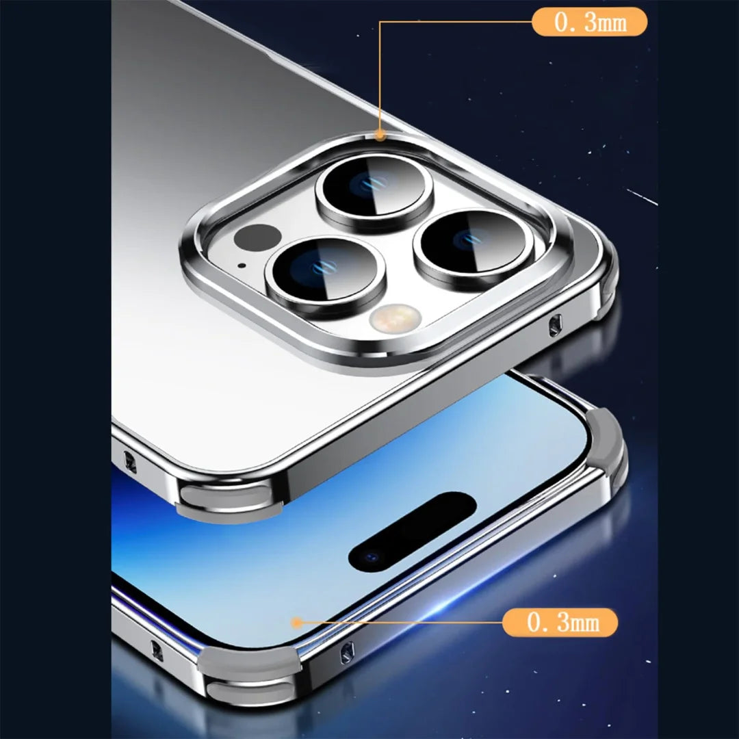 【Gift】Suitable For iPhone 14/15 Series Metal Anti Drop Phone Case（50% OFF）