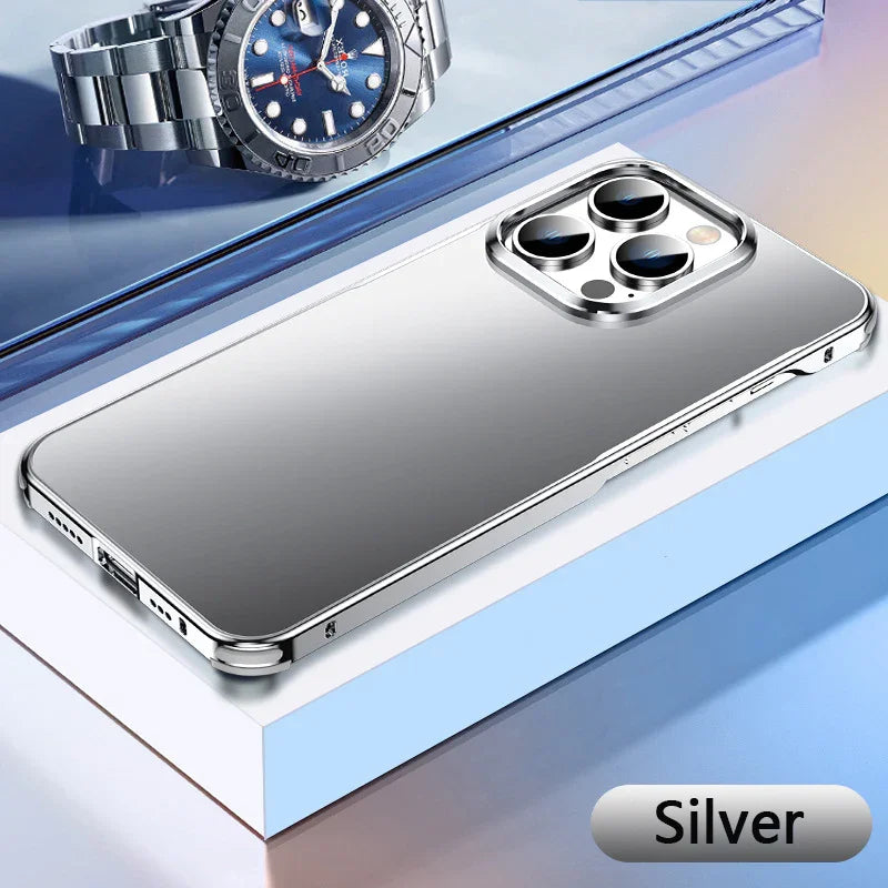 【Gift】Suitable For iPhone 14/15 Series Metal Anti Drop Phone Case（50% OFF）