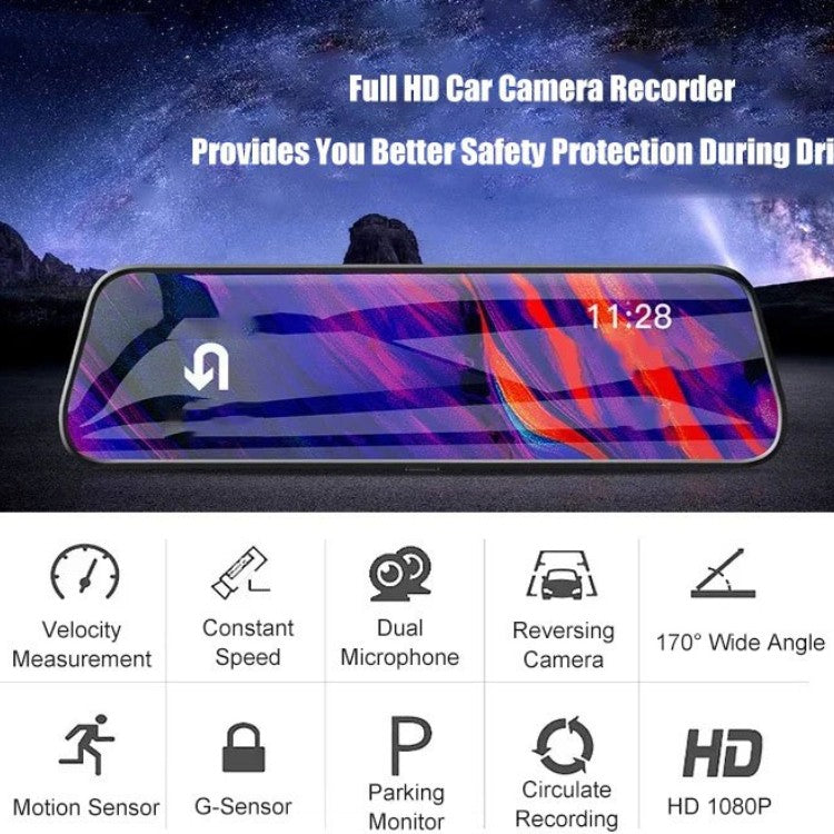 Nice gift* Ultra Thin HD Car Recording Camera