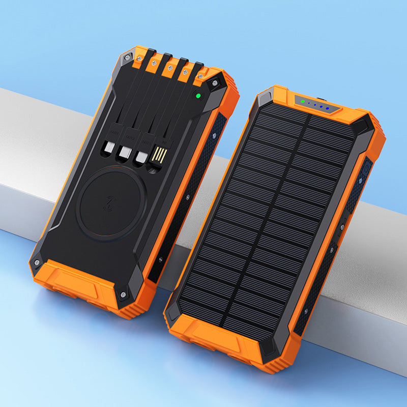 Solar Wireless Portable Power Bank（50% OFF）