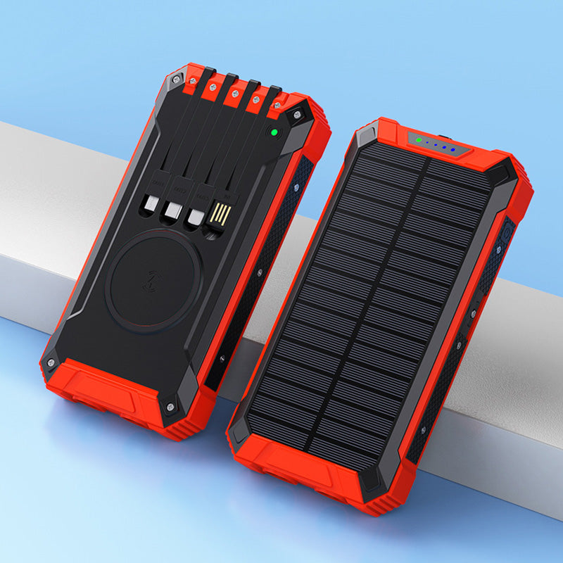 Solar Wireless Portable Power Bank（50% OFF）