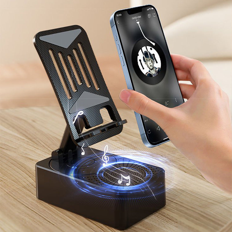 3 in1 - Wireless Bluetooth Speaker, Charging Station, Phone Stand