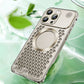 Metal Drop-proof Heat Dissipation Aromatherapy Phone Case